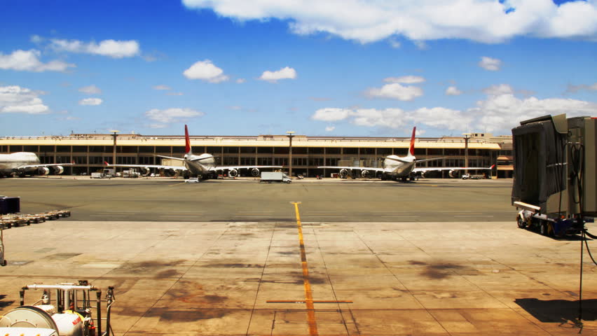 Header of jetliner