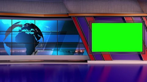 News Tv Studio Set Stock Footage Video 100 Royalty Free Shutterstock