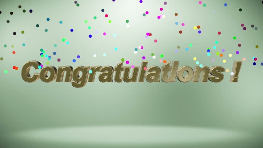 Congratulations Text Stock Video Footage 4k And Hd Video Clips