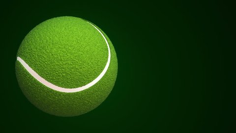 Animation Slow Rotation Ball Tennis Game Stock Footage Video (100%  Royalty-free) 17938528 | Shutterstock