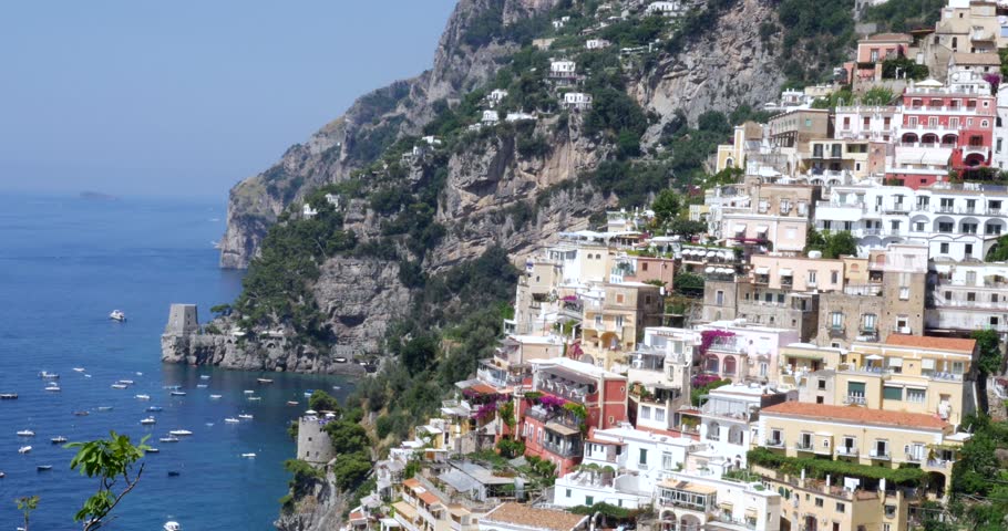 Positano, Amalfi Coast, Italy Stock Footage Video 18176275 | Shutterstock