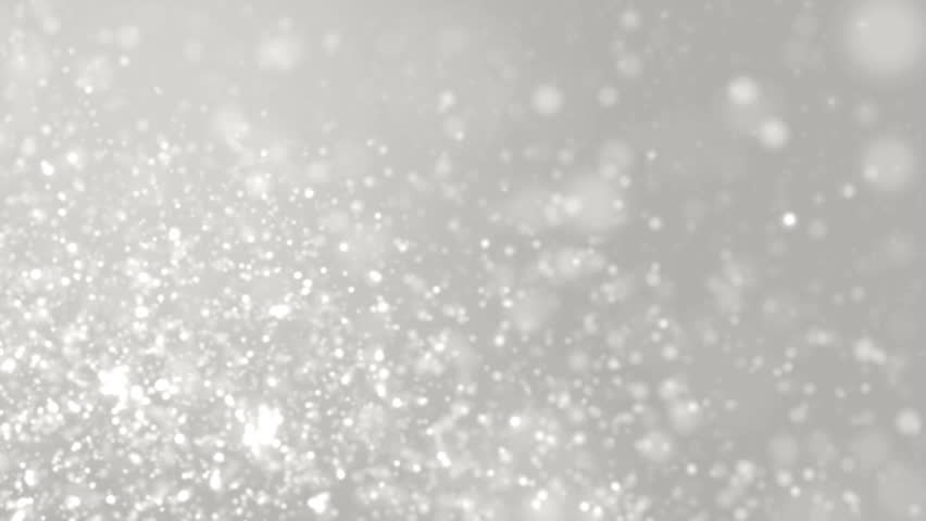 White Glitter Background - Seamless Loop, Winter Theme ...