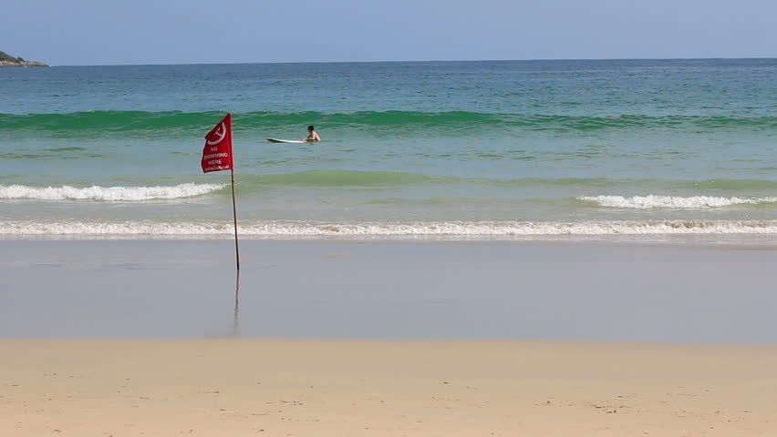 Phuketthailand July 302017lifeguards On Scooter Is