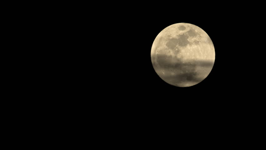 Full Moon Rising On a Stock Footage Video (100% Royalty-free) 1845088 ...