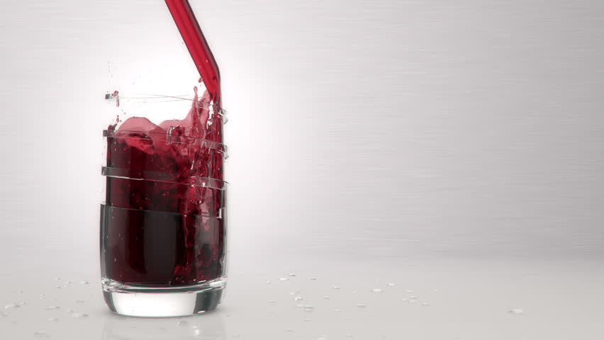 Ice Into Cranberry Juice, Slow Motion Stock Footage video 4553351 Shutterstock