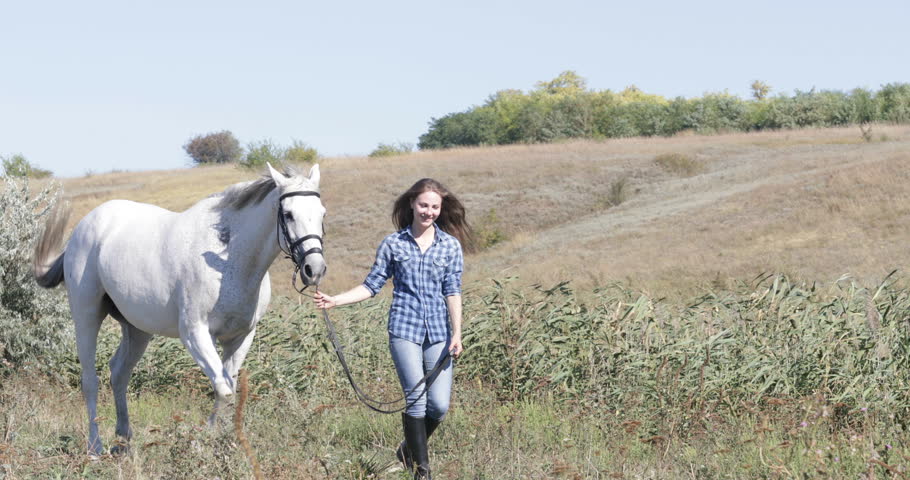 Cowgirl Stock Footage Video Shutterstock