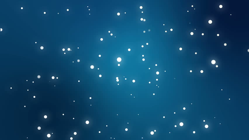 Night Sky Full Of Stars Animation Made Of Sparkly Light Dot Particles ...