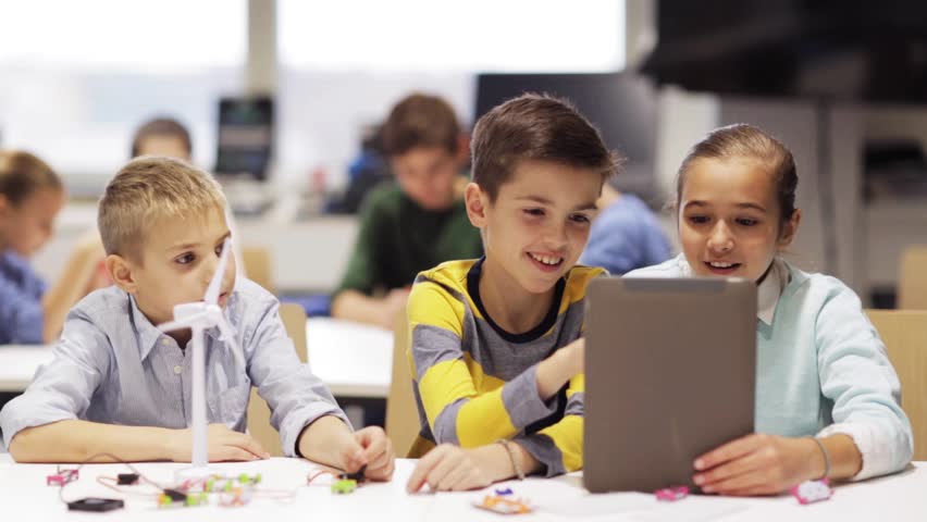 Pupils Listening To The Teacher In The Classroom Stock Footage Video ...