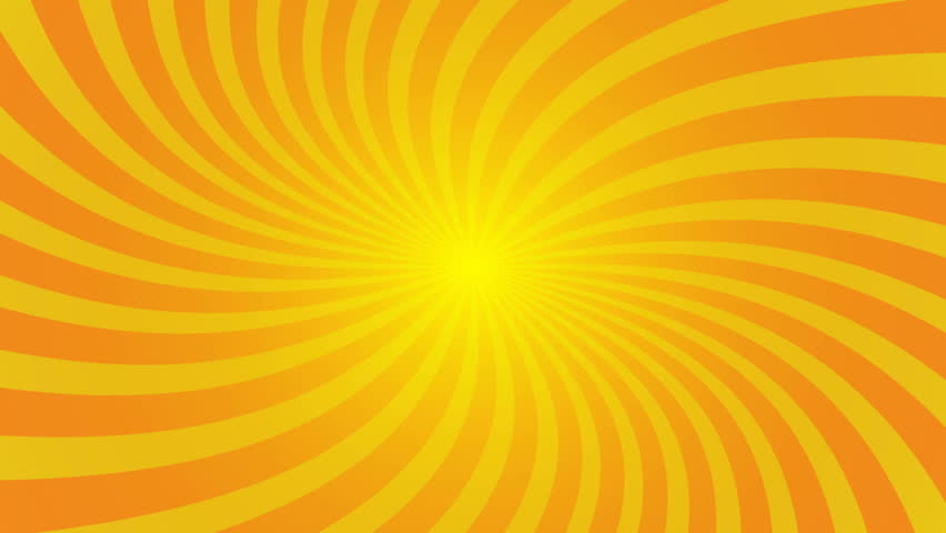 Retro Radial Background, Gold Tint. Seamless Loop. More Color ...