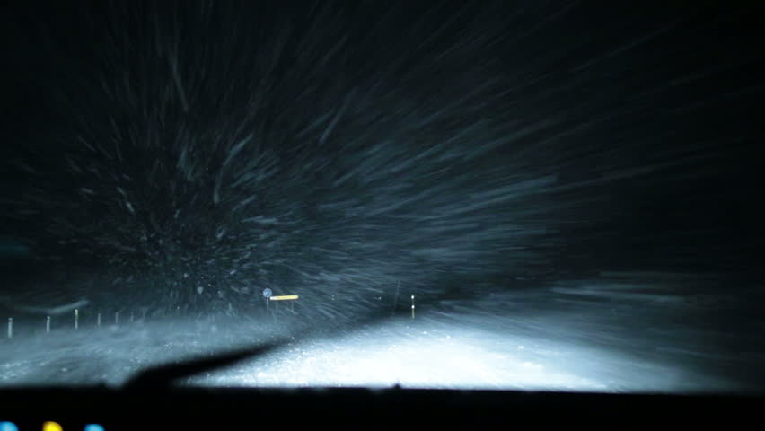 Snow Storm Night Snow Storm Night
