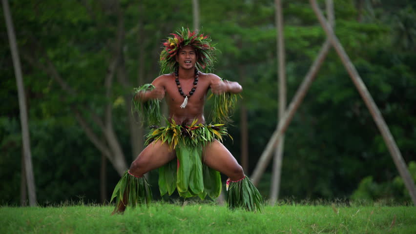 polynesian grass skirt