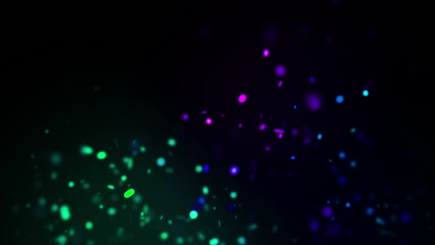 Stock video of green and purple sparkles appearing against | 2302718 ...