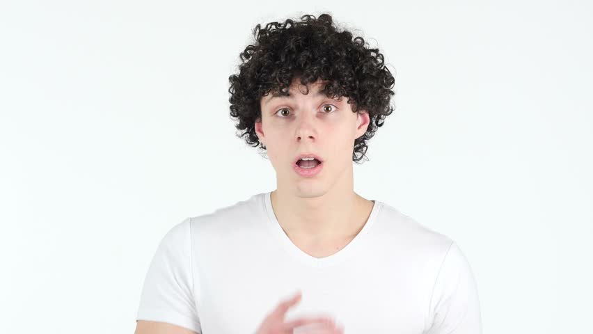 Shock Upset Young Man With Stock Footage Video 100 Royalty Free