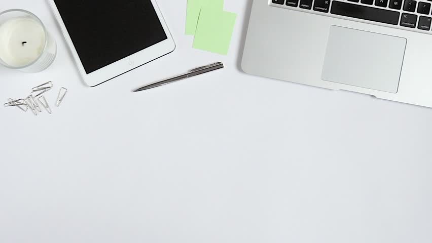 Devices And Stationery For Work Stock Footage 100 Royalty Free 23582188 Shutterstock