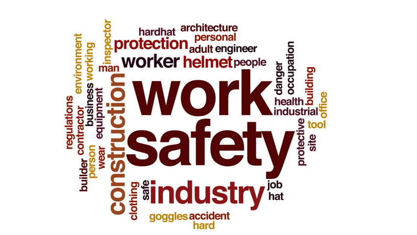 Work Safety Animated Word Cloud, Stock Footage Video (100% Royalty-free ...