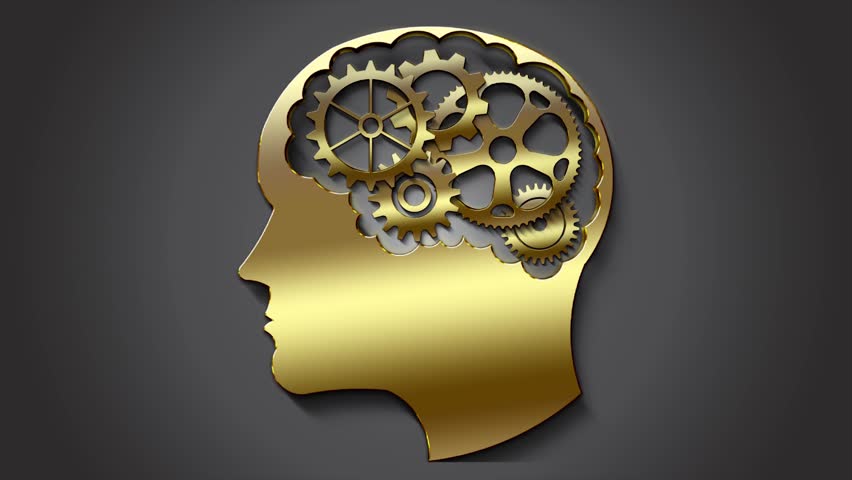 gear brain app icon 3d