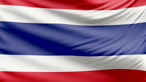 Realistic Beautiful Thailand Flag 4k Stock Footage Video (100%  Royalty-free) 24174418 | Shutterstock