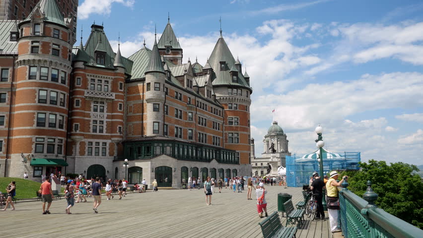 Stock video of quebec city, canada - july 1, | 24255518 | Shutterstock