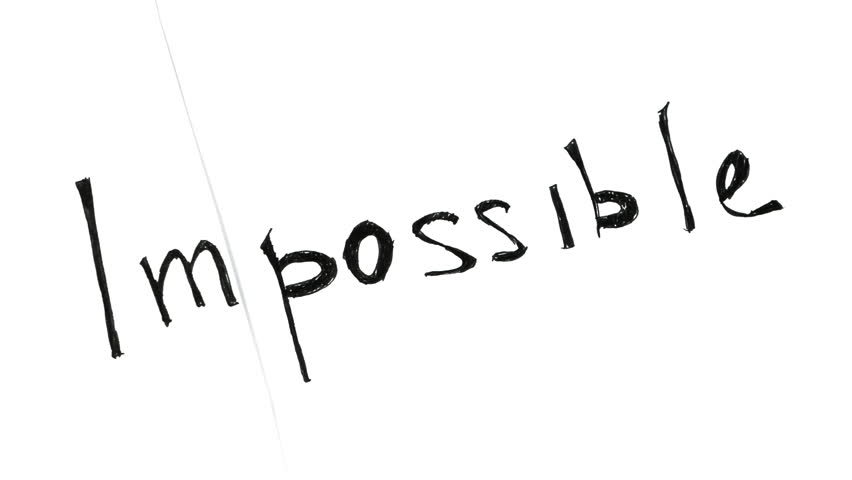 Impossible Words