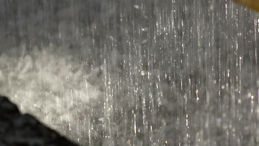 Rain Falling On A Window Rain Falling On A Window