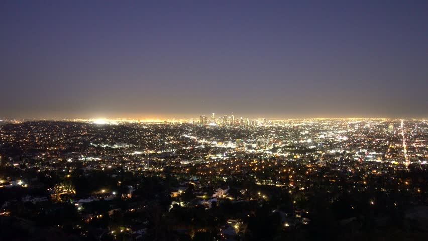 Stock video of the city lights of los angeles | 26928328 | Shutterstock