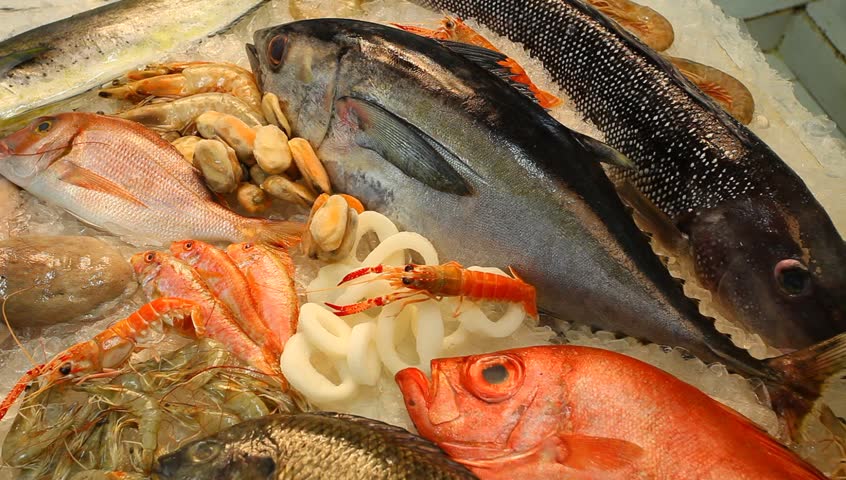 Header of fishmonger