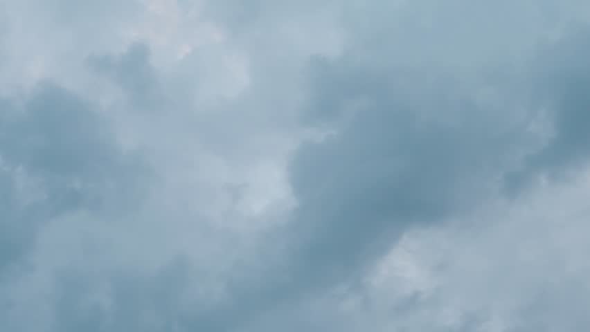 Animated Intro With Airplane Flying Over Clouds Stock Footage Video ...