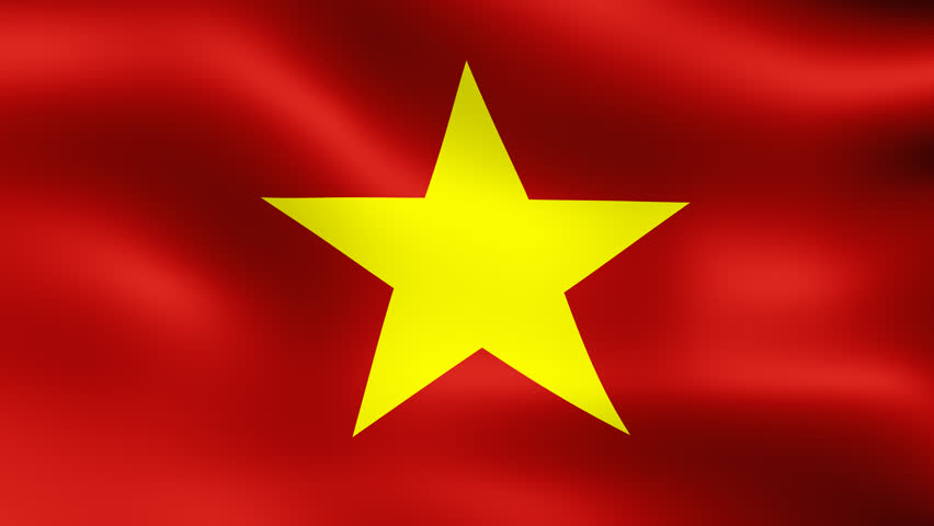 Flying Flag Of VIETNAM LOOPED Stock Footage Video 913900 | Shutterstock