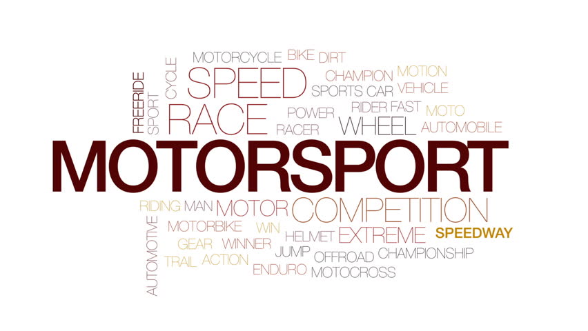Motorsport Animated Word Cloud Text Design Animation Kinetic Motorsport Animated Word Cloud Text Design Animation Kinetic Typography