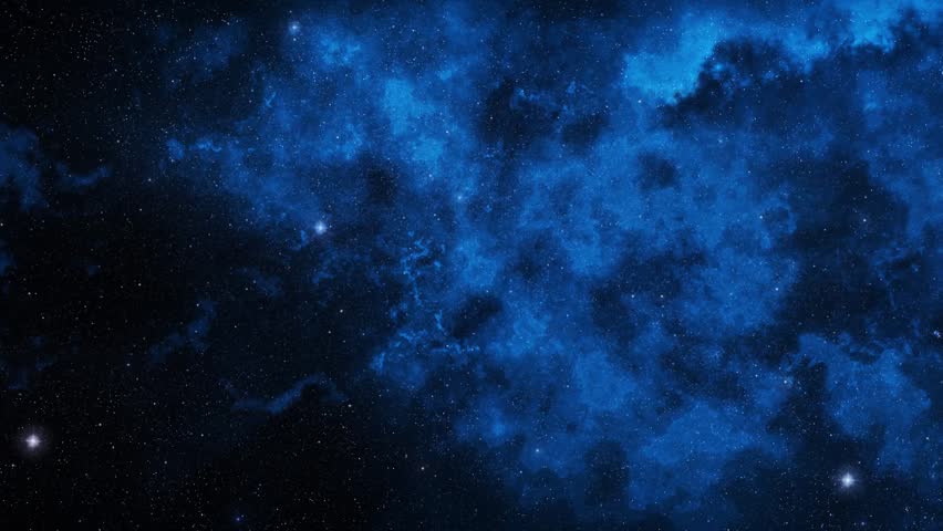 Blue Morphing Outer Space Cloud Stock Footage Video (100% Royalty-free ...