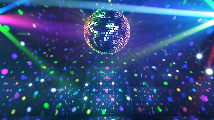 Disco Mirror Ball Lights. Stock Footage Video 2821153 | Shutterstock