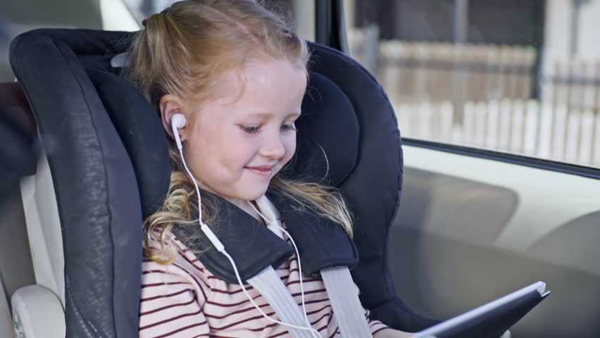 Cute Little Girl Sitting In Stock Footage 100 Royalty Free 29130268 Shutterstock