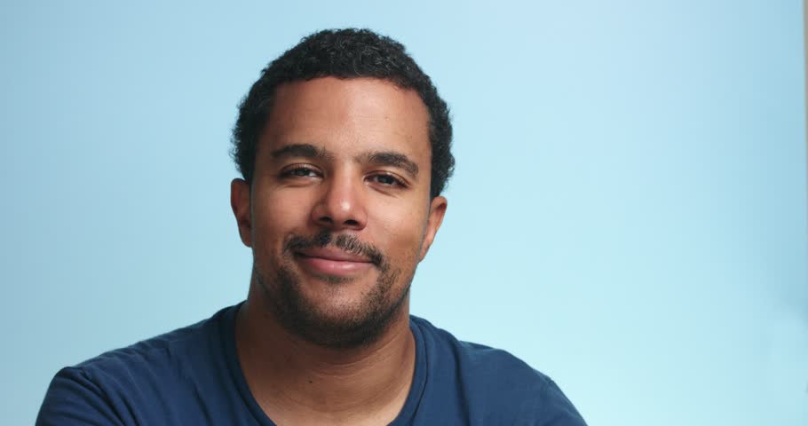 Wow Surprized Portrait Of Black Stockvideos Filmmaterial 100