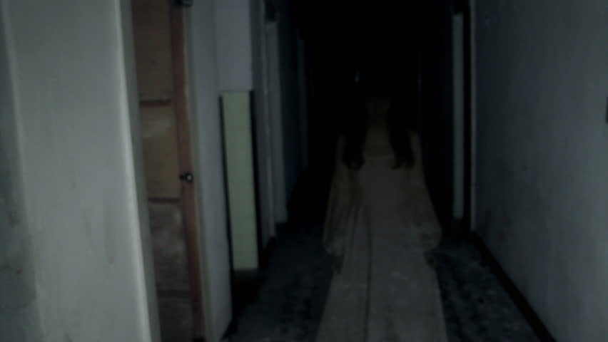 Scary Dark Hall, Hallway In School With Doors Stock Footage Video ...