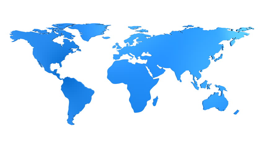 World Map With Pins HD Stock Footage Video 1491730 | Shutterstock