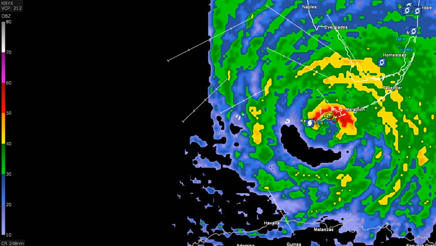 Hurricane Sandy 2012 Doppler Radar Landfall Time Lapse Loop