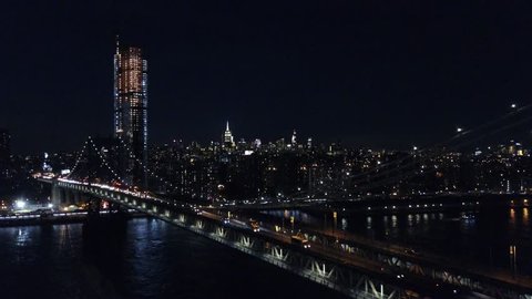 Aerial View Of Brooklyn Bridge Stock Footage 100 Royalty Aerial View Of Brooklyn Bridge Stock