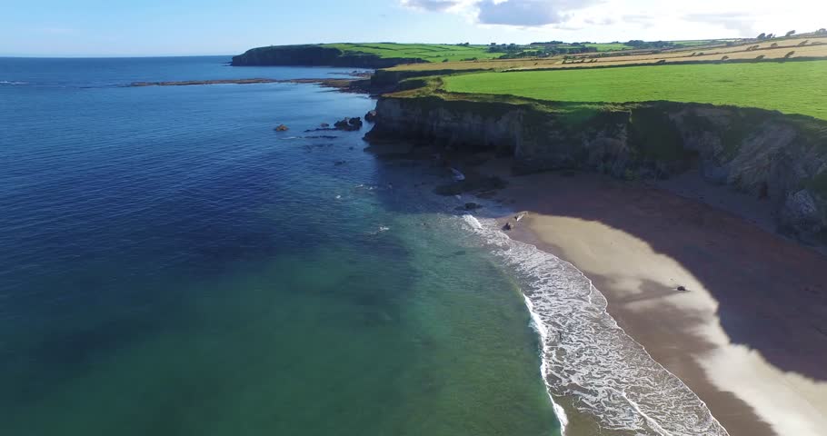 Irish Cliffs of the south by Rocky Bay, Co Cork, Ireland