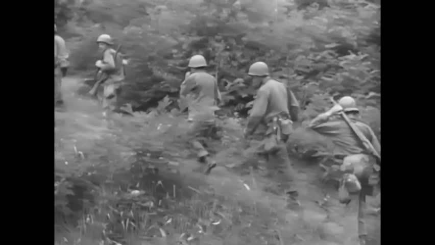 1950s - The 24th Infantry Division Battles Communist Forces In Korea ...