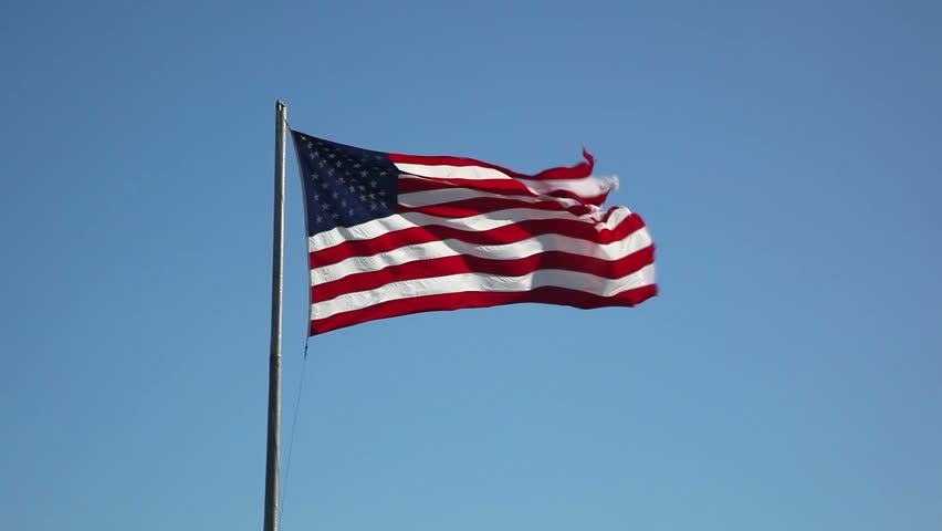 HD Of American Flag Stock Footage Video 1270138 | Shutterstock