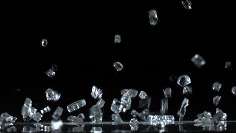 Diamonds And Crystals Fall And Stock Footage Video 100 Royalty