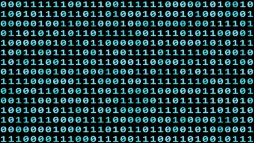 Binary Numbers Animated Background (loop) Stock Footage Video 387559 ...