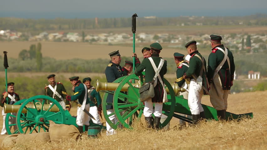 CRIMEA, UKRAINE SEPTEMBER 29, 2012 Cannons On Crimean War