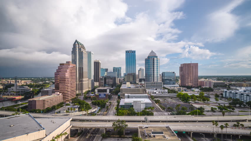 Downtown skyline in Tampa, Florida image - Free stock photo - Public ...