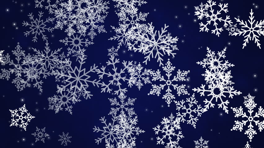 Flying Through Snowflakes, HD 1080 Stock Footage Video 243076 ...