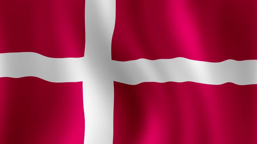 Danish Flag - Looping, Waving, stock-videoer (100 % ...
