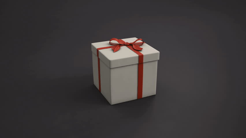 Gift Boxes Opening. 3D Animation Of 6 Different Christmas Gifts With