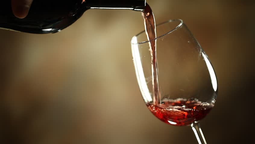 Pouring Red Wine Into Glass Stock Footage Video 4158829 | Shutterstock