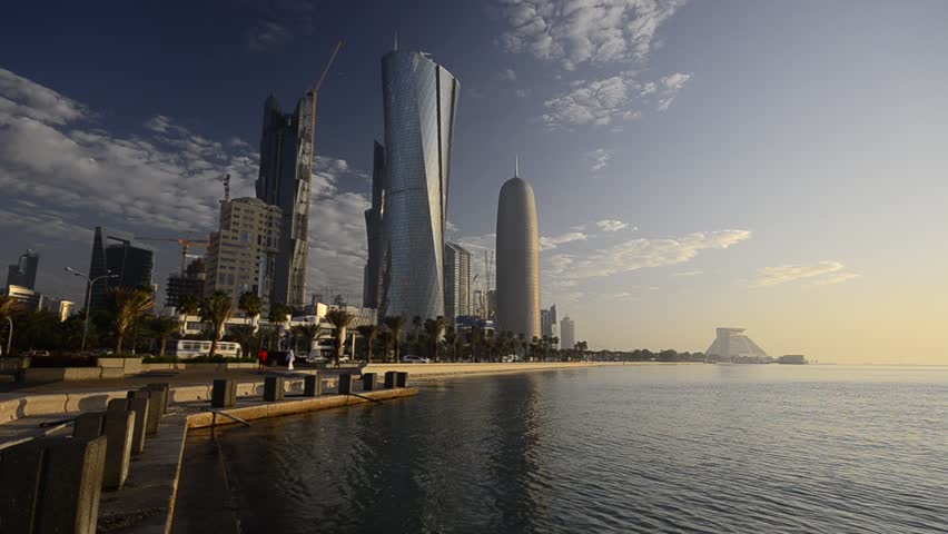Skyline of Doha, Qatar image - Free stock photo - Public Domain photo ...