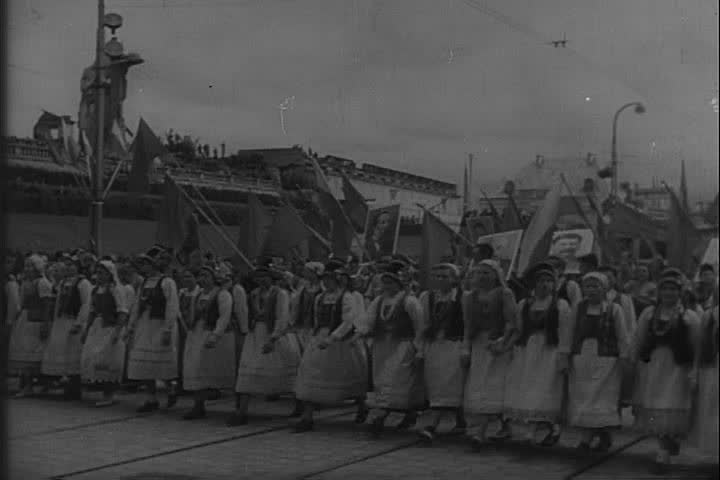 1950s The Iron Curtain Falls Across The Soviet Union And
